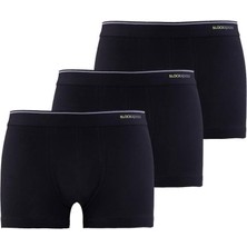 Tender Cotton 3'lü Siyah Boxer 9670 - 967