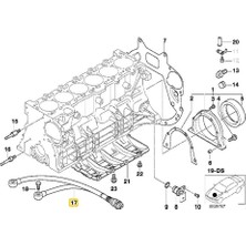 Heropar Bmw Uyumlu Vuruntu Sensörü Vdo Oem No 12141435485 ve 13627568422