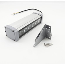 LED Aydınlatma Wall Washer Duvar Boyama 20 cm 6W Rgb Kumandalı