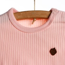 HelloBaby Yenidoğan Kaşkorse Kısa Kol Tshirt-Şapka-Patikli Alt