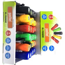 Dima Home Panther PT1609 Plastik Gövdeli Renkli Ledli Elfeneri 9led