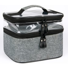 Ankaflex Profesyonel Makyaj Çantası Makyaj Kutusu Seyahat Tipi Çanta Çok Amaçlı Pratik Çanta