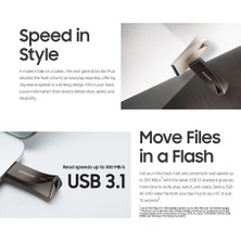 Samsung 64GB Usb3.1 Metal Kalem Flash Sürücü U Disk - Siyah (Yurt Dışından)