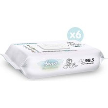 Sleepy Bio Natural Yenidoğan Islak Bebek Bakım Havlusu 6X40 (240 Yaprak)