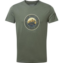 Craghoppers Mens Mightie Ss T-Shirt Erkek Haki Kısa Kollu Tişört CMT936