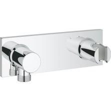 Grohe Grohtherm F Duvar Üstü Duş Askısı Ve Duş Çıkış Dirseği Seti