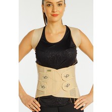 Morsa Lumbocy Torakolomber Çelik Balenli Korse Nefes Alabilir Kumaşla Ortopedik Destek