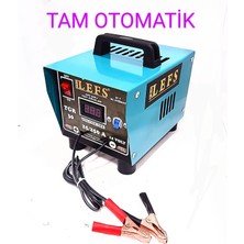 Pro Lefs Tam Otomatik 12 Volt 30 Amper Akü Şarj Cihazı 250 Ampere Kadar Şarj