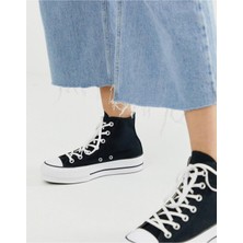 Lujin Store Yüksek Taban Canvas Platform Spor Ayakkabı Yüksektabancnverse