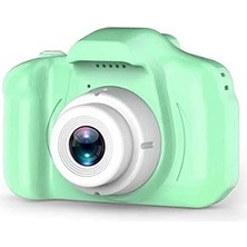 Teknomila Mini 1080P Hd Kamera Çocuklar Için Fotoğraf Makinesi Yeşil