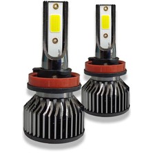 Robust H11  LED Xenon Far Ampulü Yeni Nesil Mini 8000 Lumen 36 Watt