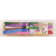 Kidart Jumbo Şönil Mega Boy  Kalın 45 cm 13 Adet (Oynar Göz + Ponpon Set)