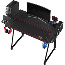 Adore Gaming Nex-Gen Oyuncu Bilgisayar Masası - Siyah