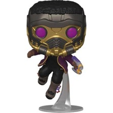 Funko Marka: Funko 55812 Pop Marvel: What If - T Challa Star-Lord, Karışık Kategori: Karakter Figür Oyunc