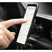 Adaman T1009 Mıknatıslı Kablo Tutuculu 360 Derece Dönebilen Air Vent Mıknatıslı Magnetic Premium Telefon Tutucu