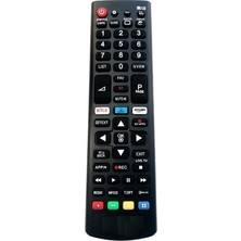 Kutsan Lg RM-L1379 3D Netflıx+Amazon+Smart LCD LED Tv Kumandası KK9894 XKK9894
