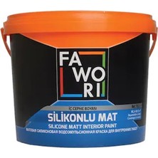 Fawori Filli Boya Fawori Silikonlu Mat Iç Cephe Boyası 15 Lt (20 Kg)