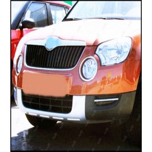 Fams Otomotiv  Skoda Yeti Krom Sis Çerçevesi 2 Parça 2009> Paslanmaz Çelik