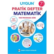 Sadık Uygun Yayınları 7. Sınıf Matematik Spotlu Soru Bankası + 7. Sınıf Matematik Pratik Defter