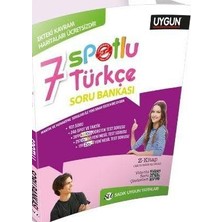 Sadık Uygun Yayınları 7. Sınıf Türkçe Spotlu Soru Bankası + 7. Sınıf Türkçe Pratik Defter (Spiralli)