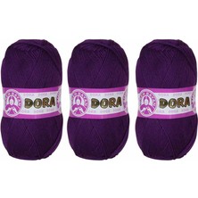 Simisso Ören Bayan Dora El Örgü Ipi 3 Lü 043