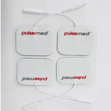 Pulsemed (5paket) Pulsemed Soketli Tens Pedi Tens Elektrodu 4'Lu