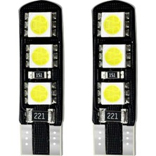 Knmaster T10 Canbus Smd 5050 6 Ledli Evrensel Beyaz LED Takım