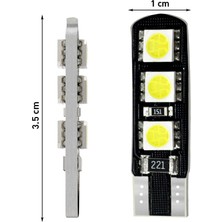 Knmaster T10 Canbus Smd 5050 6 Ledli Evrensel Beyaz LED Tekli