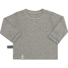 Organicera Organik Uzun Kollu Tshirt,grey Melange