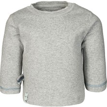 Organicera Organik Uzun Kollu Tshirt,grey Melange