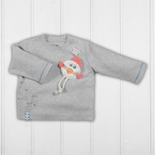 Organicera Organik Uzun Kollu Tshirt,grey Melange
