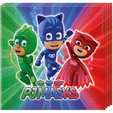 Balonevi Peçete Lisanslı Pj Masks 33X33 16 Lı