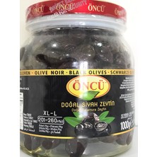 Öncü Siyah Zeytin 201-260 Xl-L 1000 gr x 4