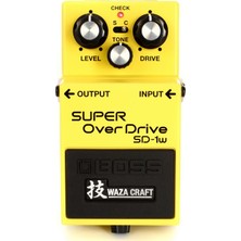Boss SD-1W Super Overdrive Waza Craft Special Edition Overdrive Pedalı