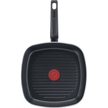 Tefal Titanyum 1x Simplecook Difüzyon Tabanlı Izgara Tavası - 26 cm