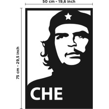 Lord Reklam Che Guevara Görselli 50X75 Pleksi Duvar Tablosu