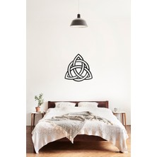 Lord Reklam Triquetra Tribal 50X50 Pleksi Duvar Tablosu