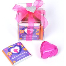 ChocChic Şeffaf Kutuda Kadınlar Günü Çikolata