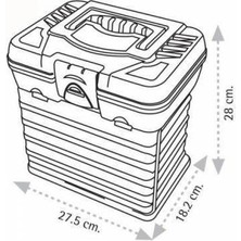 Super Bag Organizerli Balıkçı Çantası 2089