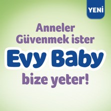Evy Baby Bebek Bezi 2 Beden Mini 4'lü Fırsat Paketi 152 Adet ve Islak Havlu 2x56 Adet