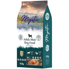 Mystic Düşük Tahıllı Kuzu Etli Yetişkin Küçük Irk Köpek Maması 15 kg