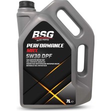 Bsg Performance Max Partiküllü Motor Yağı 5W30 - 7 Litre ( Üretim YILI:2022 )