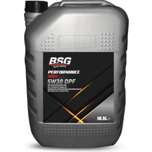 Bsg Performance Max Partiküllü Motor Yağı 5W30 - 10,5 Litre ( Üretim YILI:2022 )
