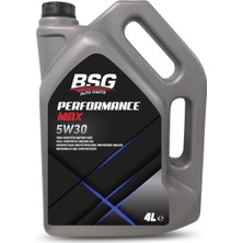 Bsg Performance Max Motor Yağı 5W30 - 4 Litre ( Üretim YILI:2022 )