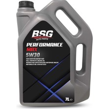 Bsg Performance Max Motor Yağı 5W30 - 7 Litre ( Üretim YILI:2022 )