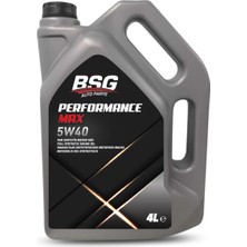 Bsg Performance Max Motor Yağı 5W40 - 4 Litre ( Üretim YILI:2022 )