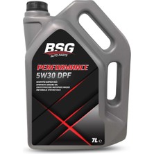 Bsg Performance Partiküllü Motor Yağı 5W30 -7 Litre ( Üretim YILI:2022 )