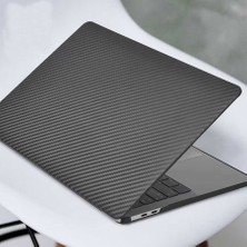 MobaxAksesuar Apple MacBook Pro 16.2" A2485 M1 2021 Kılıf Ikavlar Karbon Case