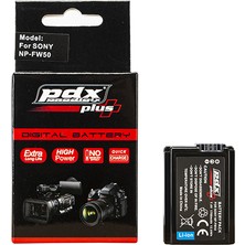 Pdx Sony FW50s Batarya Pil 1700mAh Alpha A6500, Alpha A6000, A7, a7r, a7S, NEX-7, NEX-6, RX10,QX1