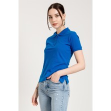 Jahr Marc Mavi Kısa Kollu Polo Yaka T-Shirt